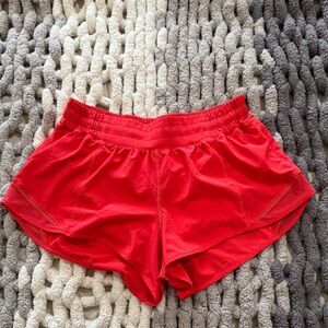 Lululemon Speed Up Low-Rise Lined Short 2.5” Sonic Red Size 8